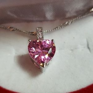 Pink Heart Necklace💗